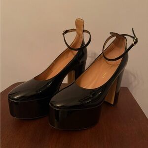 Black Platform Heels